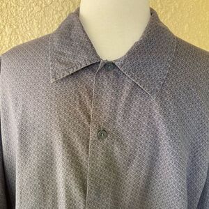 Calvin Klein Men's Monogram Logo Print Short Sleeve‎ Gray Large